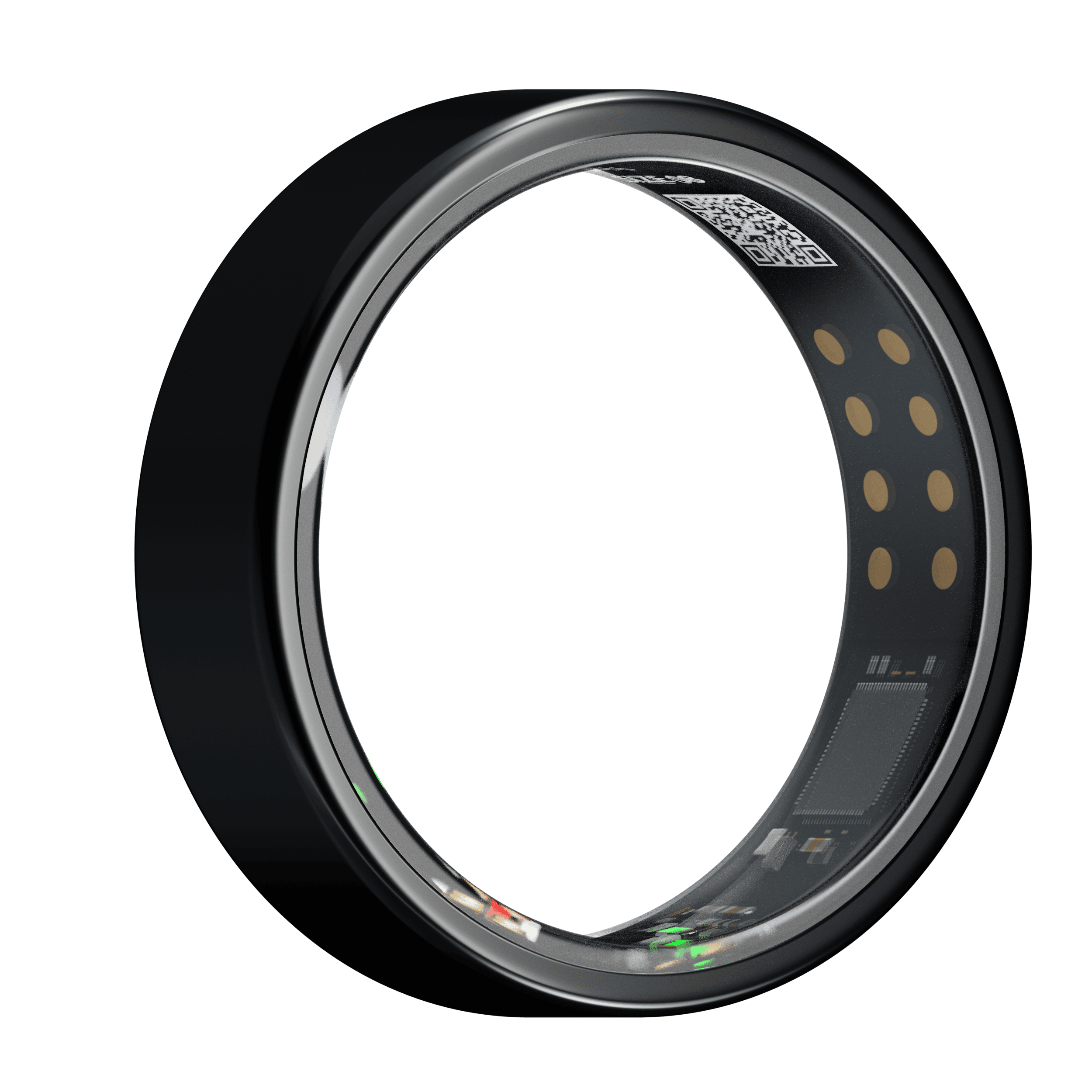 iMagic•Q-Ring - Wireless Smart Ring (Stainless Steel Case, Waterproof, Chip RF03, BT Connection, Heart Rate & Sleep Monitoring, Sports Mode) - UniSex + Easy 15-Day Returns - UltraPods (Free Gift)