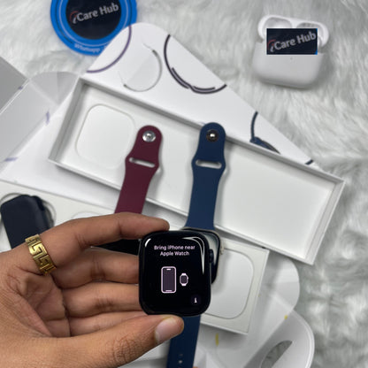 iMagicWatch Series 9: Nike Edition With Logo 45mm - Fitness Tracker, SpO2, Water Resistant, Always on Display