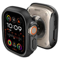 iMagicProtect Ultra 2 & Ultra Watch Hybrid Case Cover for Watch Ultra 2 & Ultra (2023/2022) - Matte Black/Crystal Clear (Watch not Included)
