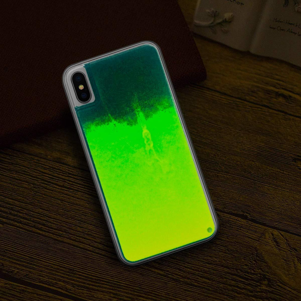 iMagic•Case - Paint Me Green Neon Sand Glow Case