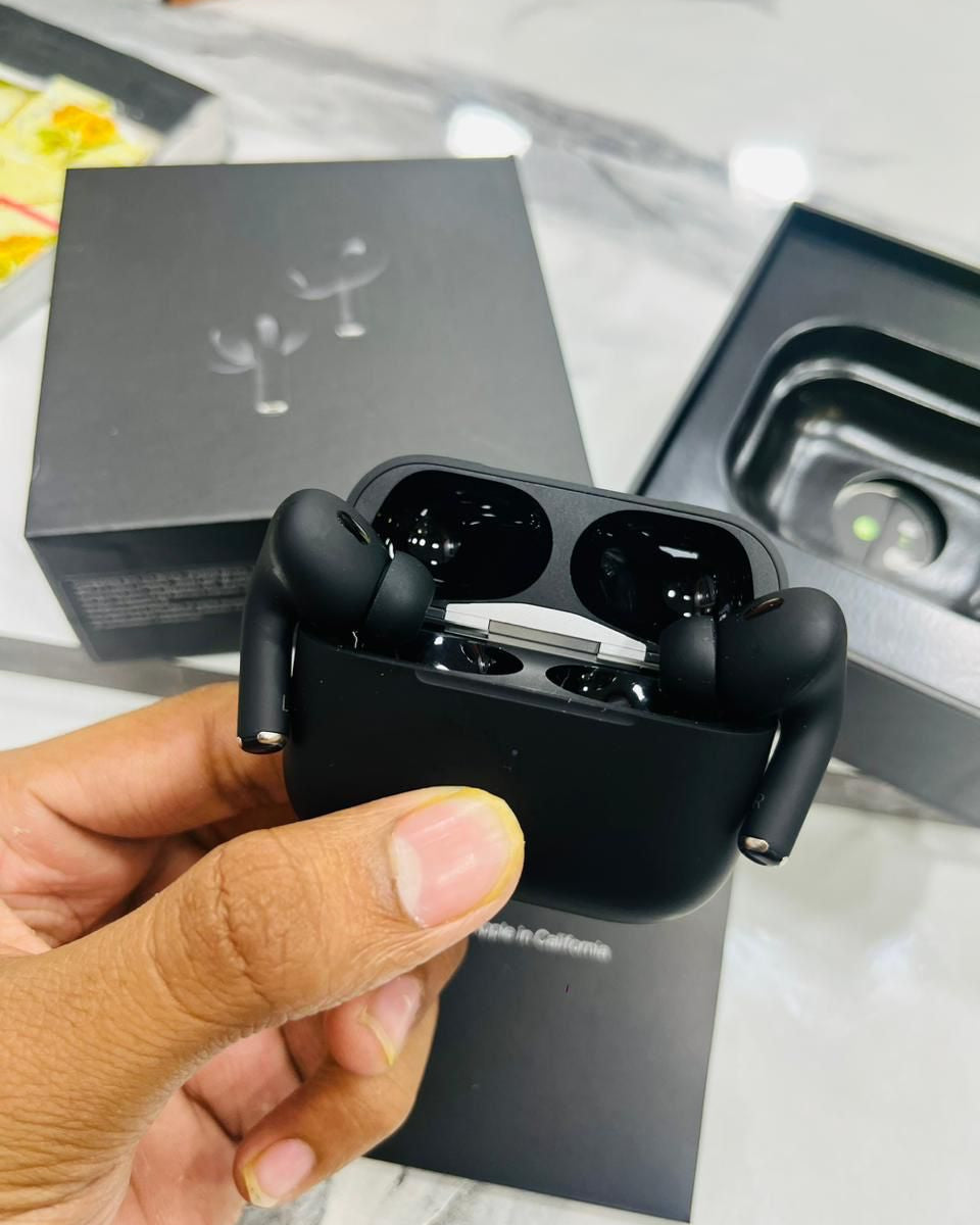 iMagicPods Pro 2 OG - Space Grey Dubai Edition (Wireless Charging, PopUp Window, Working Serial Number, OG Box with MRP)