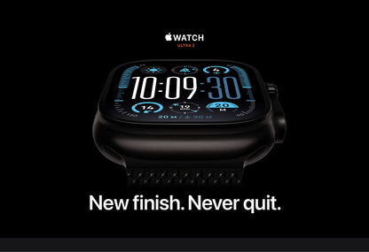 iMagicWatch Ultra 2 Series 9: Black Titanium SUPER OG with LOGO - Extra Strap Inside Box