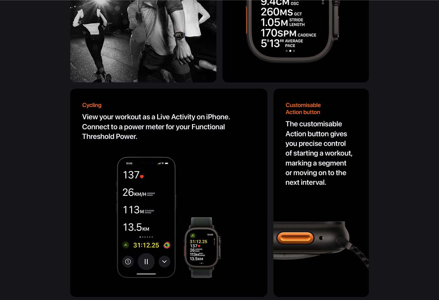 iMagicWatch Ultra 2 Series 9: Black Titanium SUPER OG with LOGO - Extra Strap & EarPods FREE Inside Box [15 Day Return & 01 Yr Warranty]
