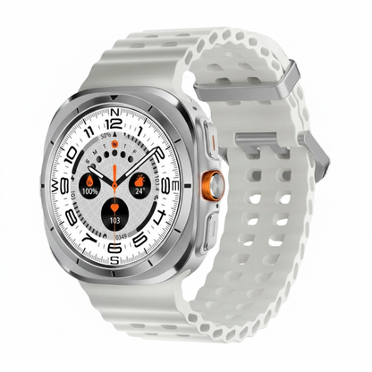 iMagicWatch Galaxy Ultra OG - LOGO with BT Calling and PlayStore (All Health Tracker, Quick Button, IP68)