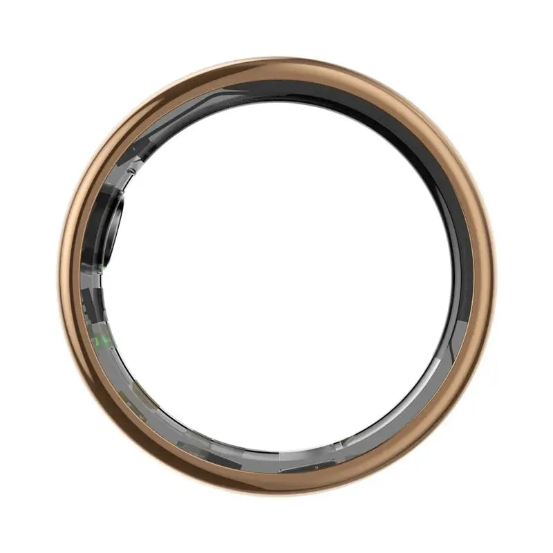 iMagic•Q-Ring - Wireless Smart Ring (Stainless Steel Case, Waterproof, Chip RF03, BT Connection, Heart Rate & Sleep Monitoring, Sports Mode) - UniSex + Easy