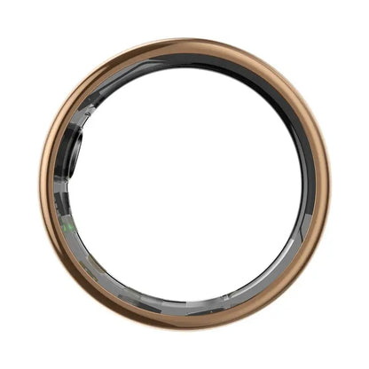 iMagic•Q-Ring - Wireless Smart Ring (Stainless Steel Case, Waterproof, Chip RF03, BT Connection, Heart Rate & Sleep Monitoring, Sports Mode) - UniSex + Easy