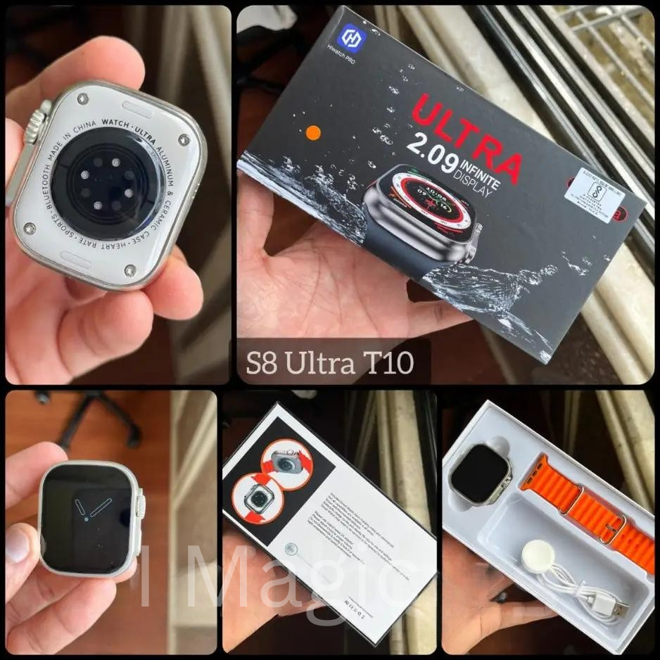 iMagicWatch T10 Ultra: Trending Smartwatch with Real Screw and Always-On Display (49mm, 1-Year Warranty)
