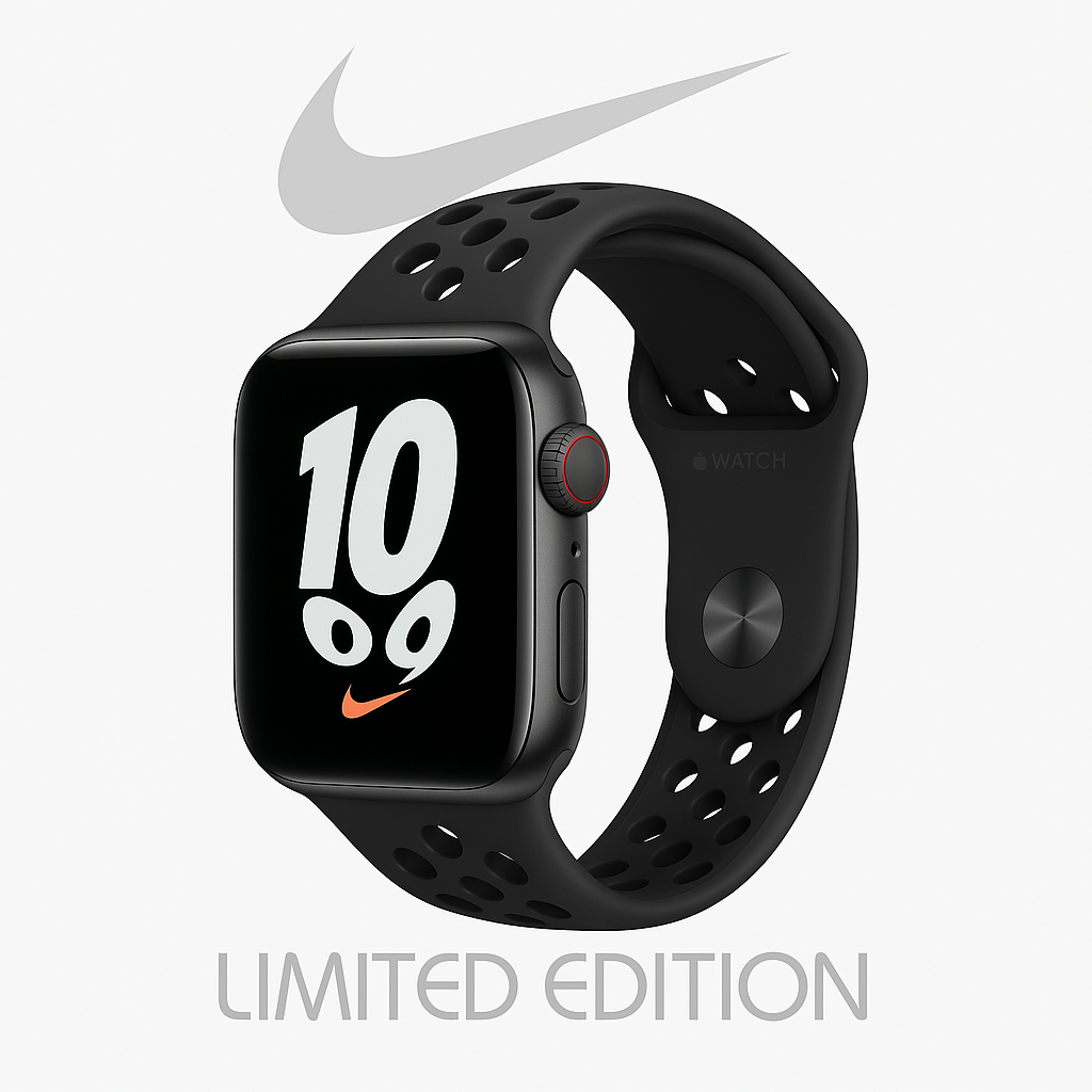 iMagicWatch Series 9: Nike Edition With Logo 45mm - Fitness Tracker, SpO2, Water Resistant, Always on Display