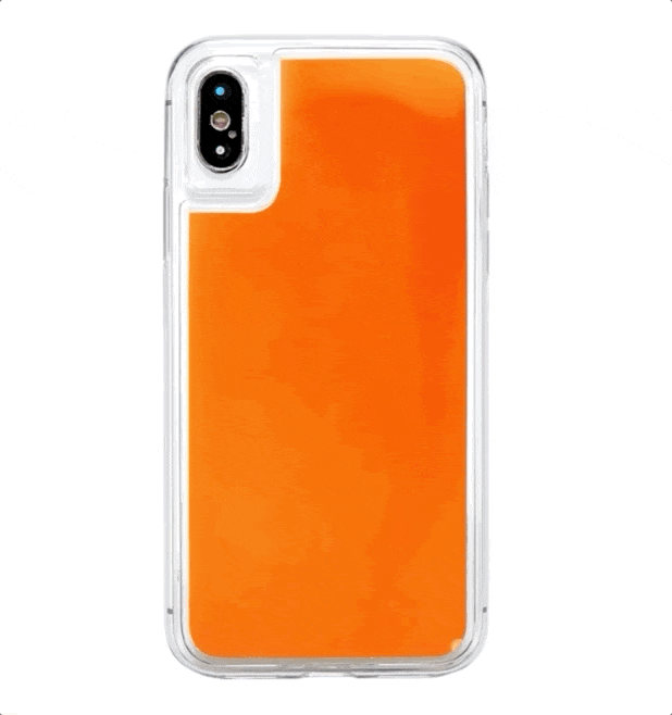 iMagic•Case - Orange Neon Sand Glow Case