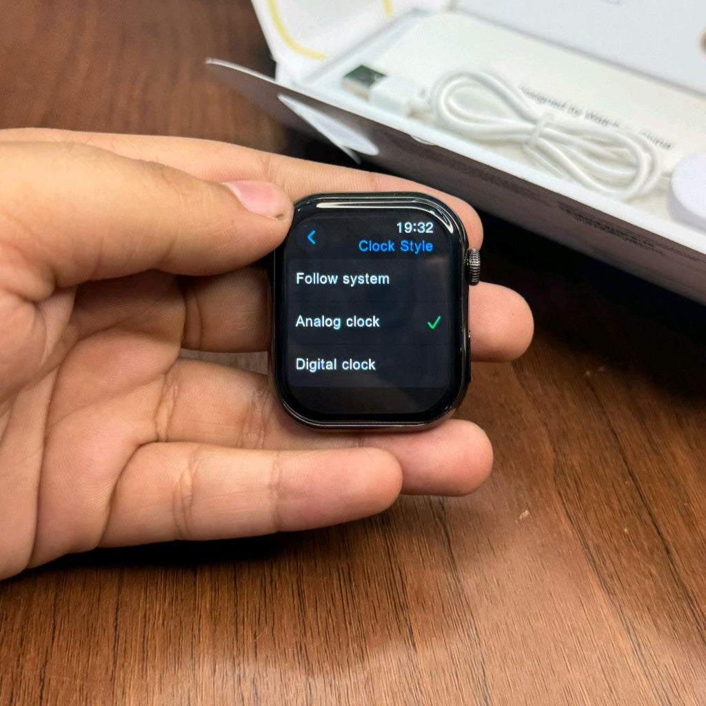 iMagicWatch Series 10: OG With Logo 45mm - [GPS + Cellular] Advanced Health & Fitness Tracker with Always-On Retina Display + Extra Strap FREE Inside Box