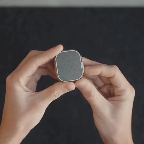 iMagicWatchiMagicWatch Ultra 2 Series 9: Black Titanium SUPER OG with LOGO - Ext- Extra Strap FREE