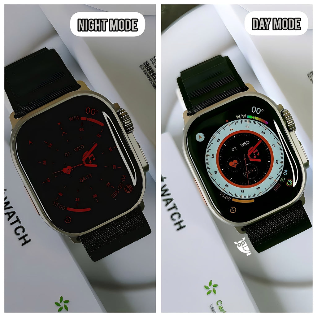iMagicWatch Ultra 2 OG: 49MM AOD with LOGO, All Health and Fitness Tracker with Cellular + GPS - Extra Strap & EarPods FREE [15 Day Refund & 1 Yr Warranty]