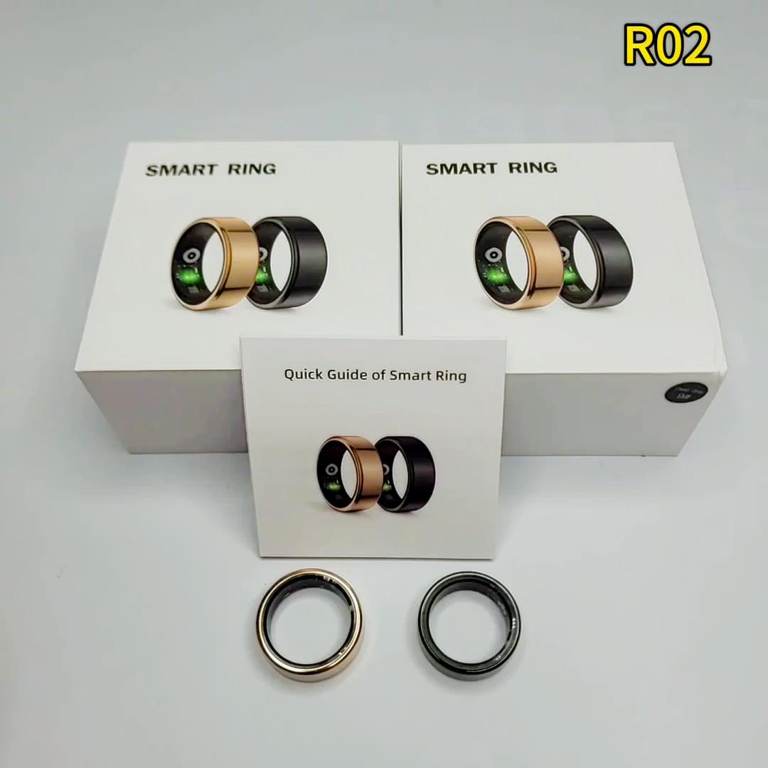 iMagic•Q-Ring - Wireless Smart Ring (Stainless Steel Case, Waterproof, Chip RF03, BT Connection, Heart Rate & Sleep Monitoring, Sports Mode) - UniSex + Easy 15-Day Returns - UltraPods (Free Gift)