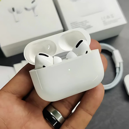 iMagicPods Pro 2 ANC + Zero•One White Case(MagFit) - Imported USA Quality, 1-Yr Warranty & 15-Day Returns - Type C