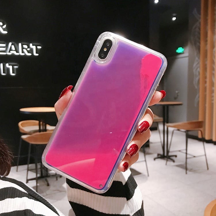 iMagic•Case - Pink Neon Sand Glow Case