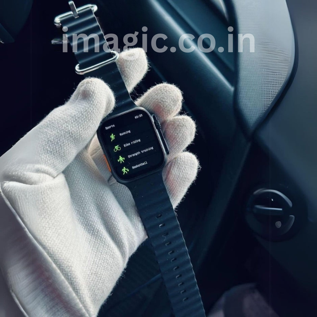 iMagic T800 Ultra: Trending Unisex Smart Watch Series 8 with 2.05" HD Display_Sport NFC Smartwatch Bluetooth Call Waterproof for Apple & Android | 1-Year Warranty