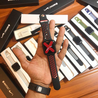 iMagicWatch Series 9: Nike Edition With Logo 45mm - Fitness Tracker, SpO2, Water Resistant, Always on Display