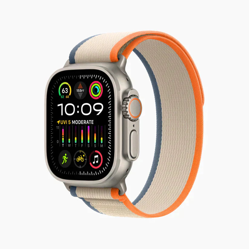 iMagicWatch Ultra 2 OG: 49MM AOD with LOGO, All Health and Fitness Tracker with Cellular + GPS - Extra Strap & EarPods FREE [15 Day Refund & 1 Yr Warranty]